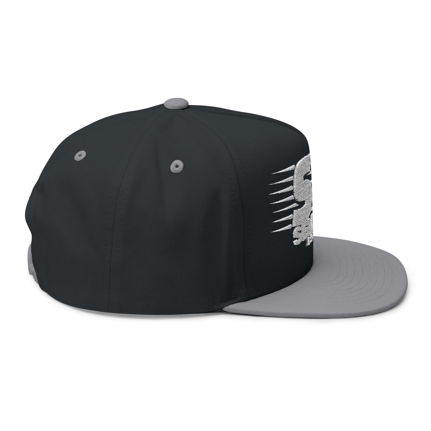Self Made Flat Bill Cap - Stylish Embroidered Snapback for Trendsetters