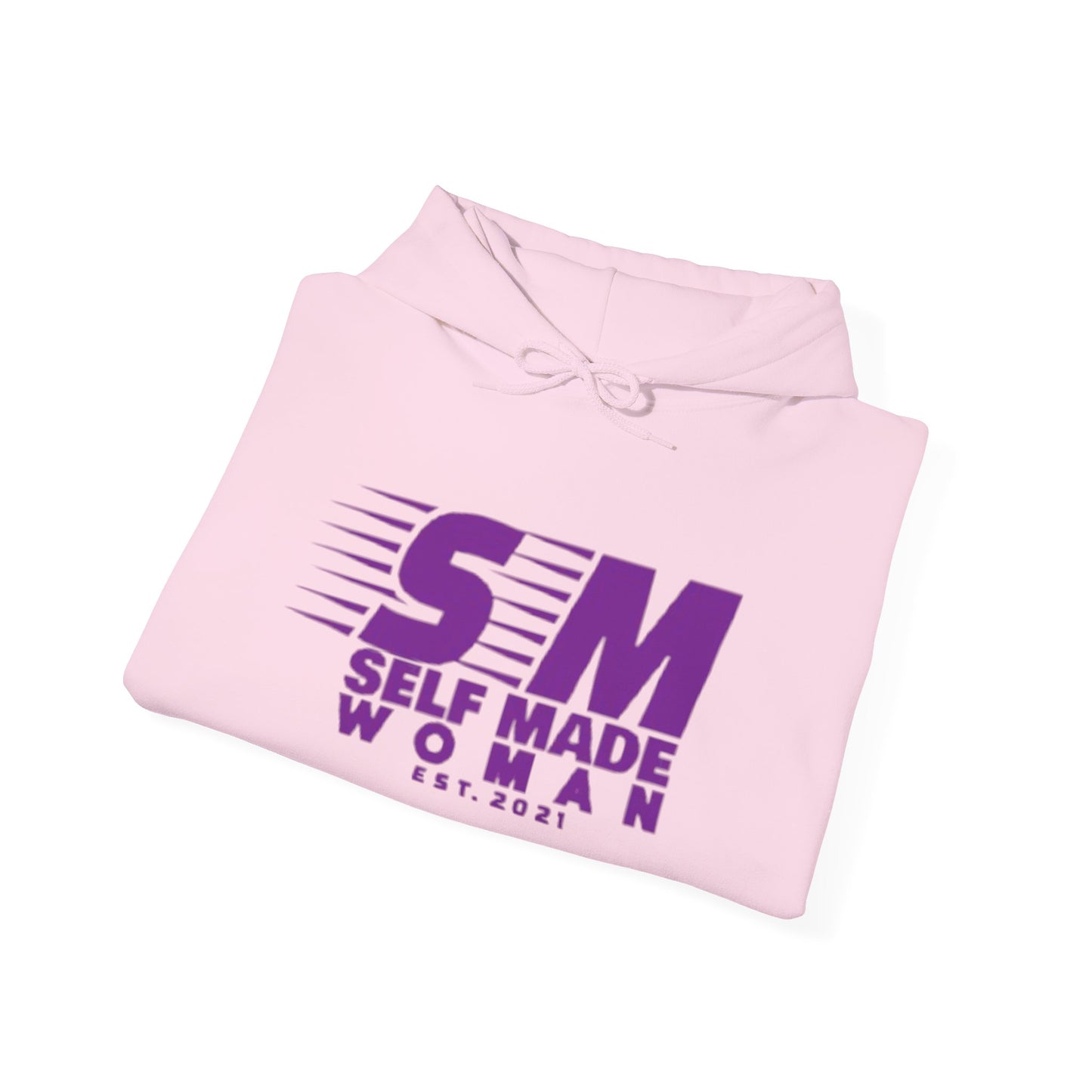 Self Made Woman Hoodie, Empowerment Sweatshirt, Gift for Entrepreneur, Women's Fashion, EST. 2021 Apparel, Cozy Motivation Sweatshirt