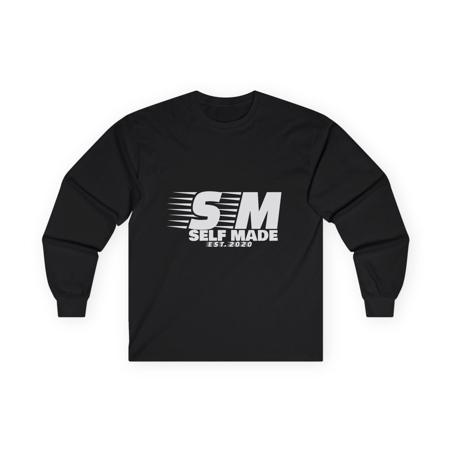 Self Made Unisex Long Sleeve Tee, Motivational Quote Shirt, Comfortable Cotton Top, Casual Wear, Gift for Entrepreneurs