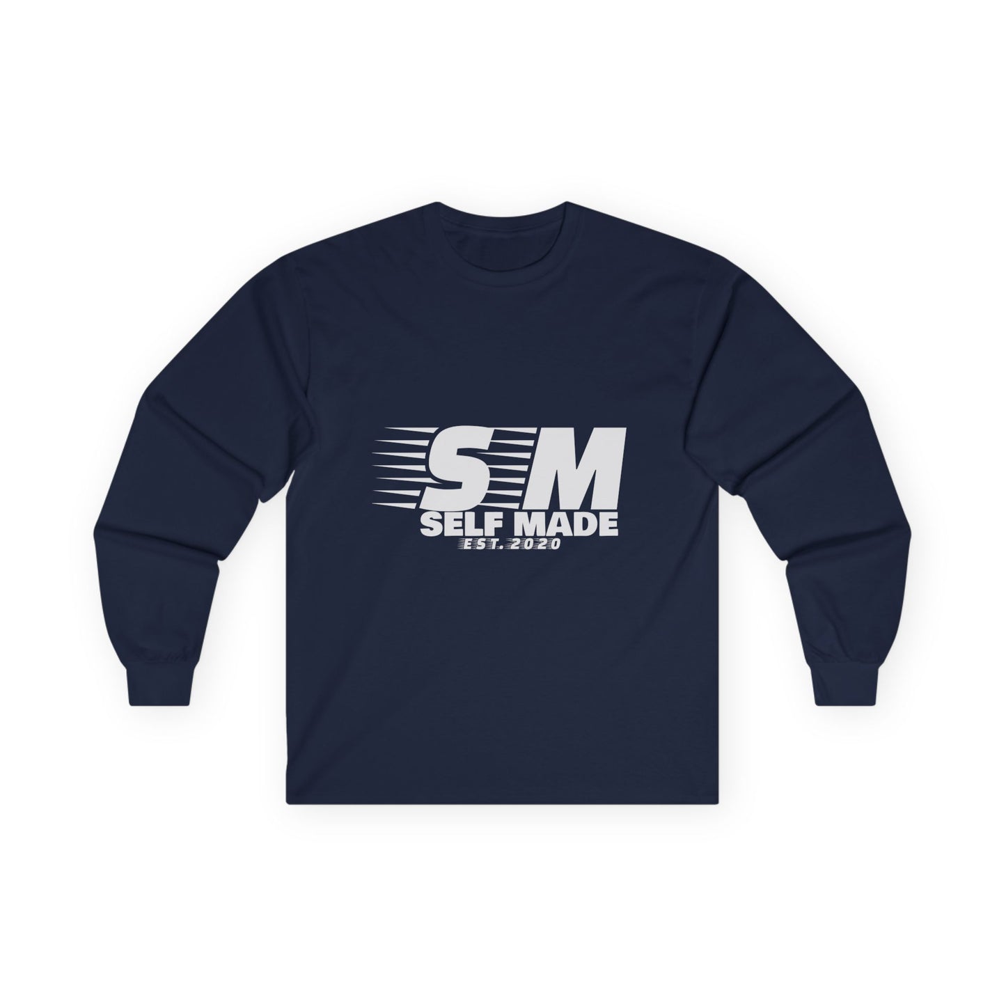 Self Made Unisex Long Sleeve Tee, Motivational Quote Shirt, Comfortable Cotton Top, Casual Wear, Gift for Entrepreneurs