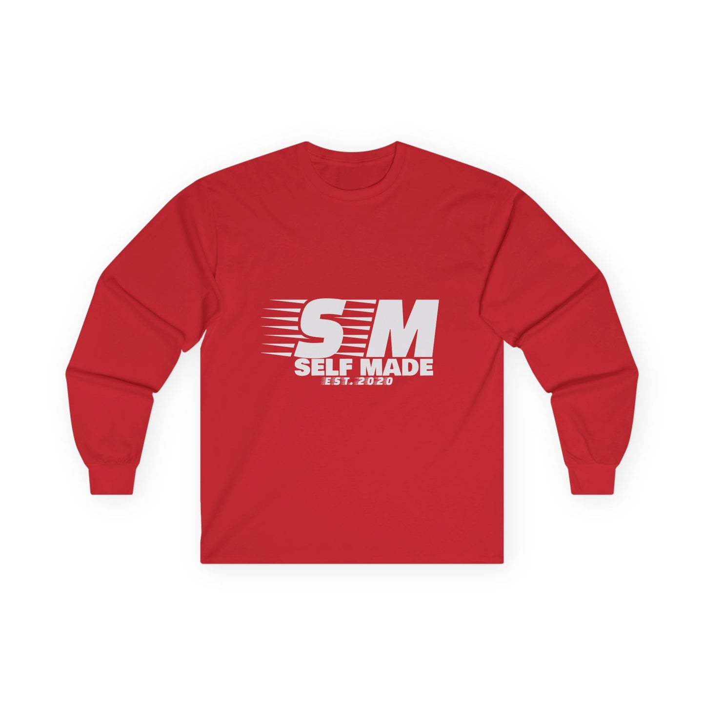Self Made Unisex Long Sleeve Tee, Motivational Quote Shirt, Comfortable Cotton Top, Casual Wear, Gift for Entrepreneurs
