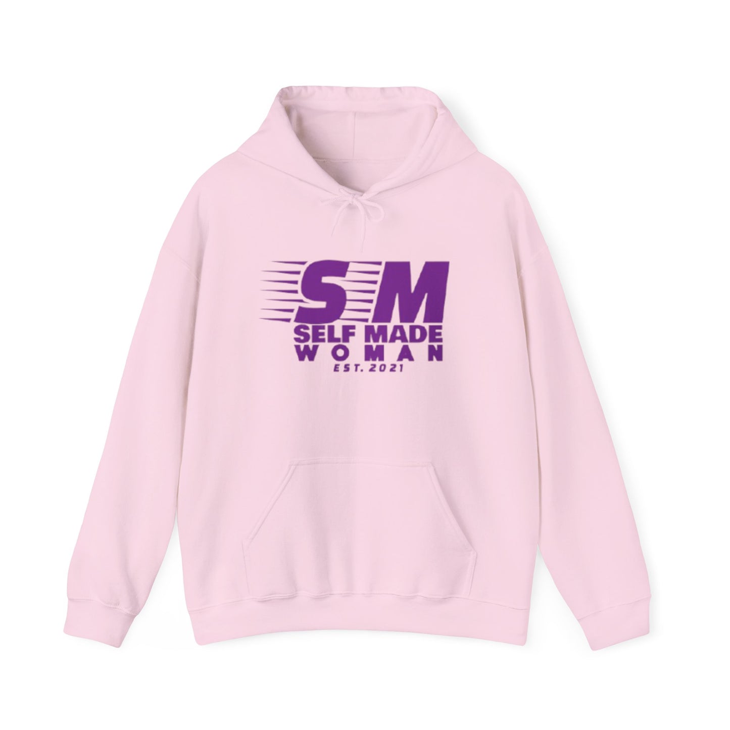 Self Made Woman Hoodie, Empowerment Sweatshirt, Gift for Entrepreneur, Women's Fashion, EST. 2021 Apparel, Cozy Motivation Sweatshirt