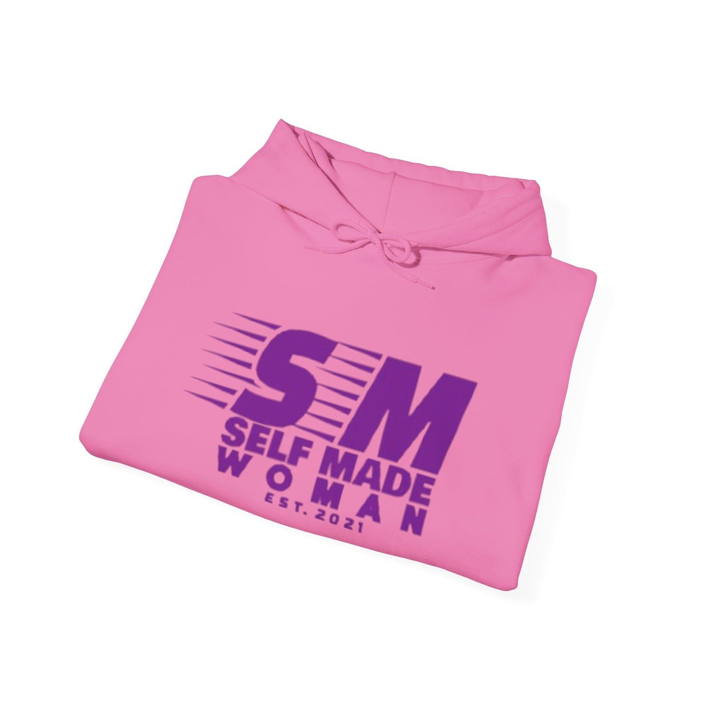 Self Made Woman Hoodie, Empowerment Sweatshirt, Gift for Entrepreneur, Women's Fashion, EST. 2021 Apparel, Cozy Motivation Sweatshirt