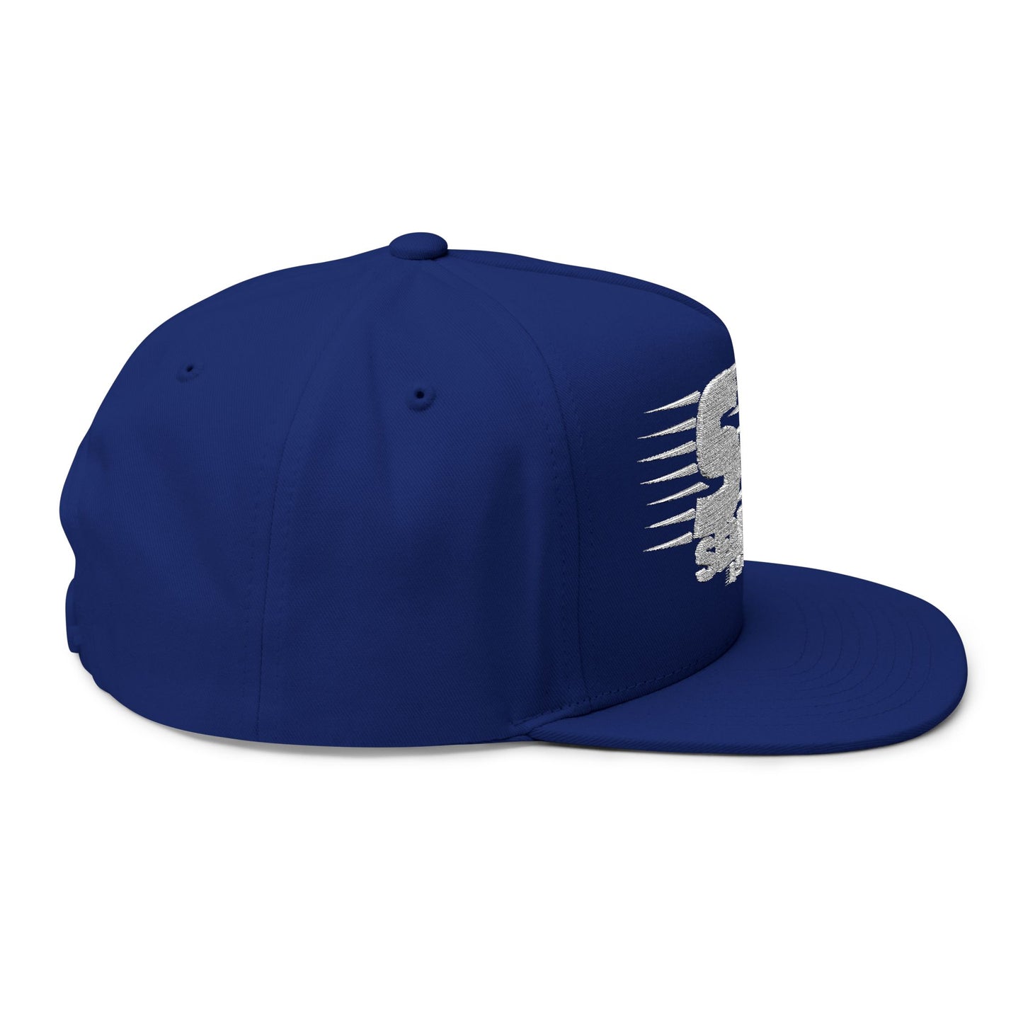 Self Made Flat Bill Cap - Stylish Embroidered Snapback for Trendsetters