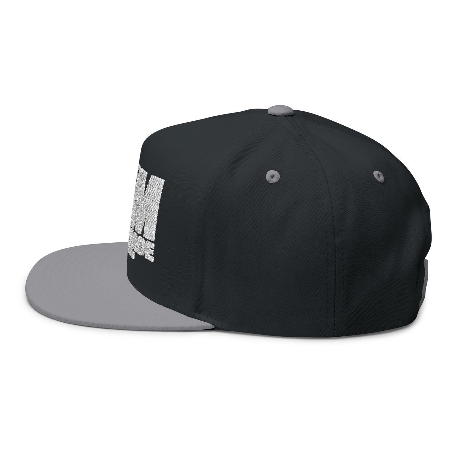 Self Made Flat Bill Cap - Stylish Embroidered Snapback for Trendsetters
