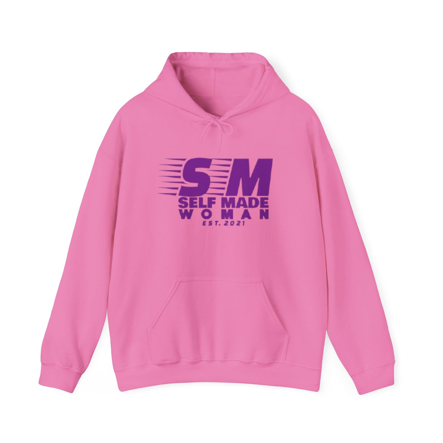 Self Made Woman Hoodie, Empowerment Sweatshirt, Gift for Entrepreneur, Women's Fashion, EST. 2021 Apparel, Cozy Motivation Sweatshirt