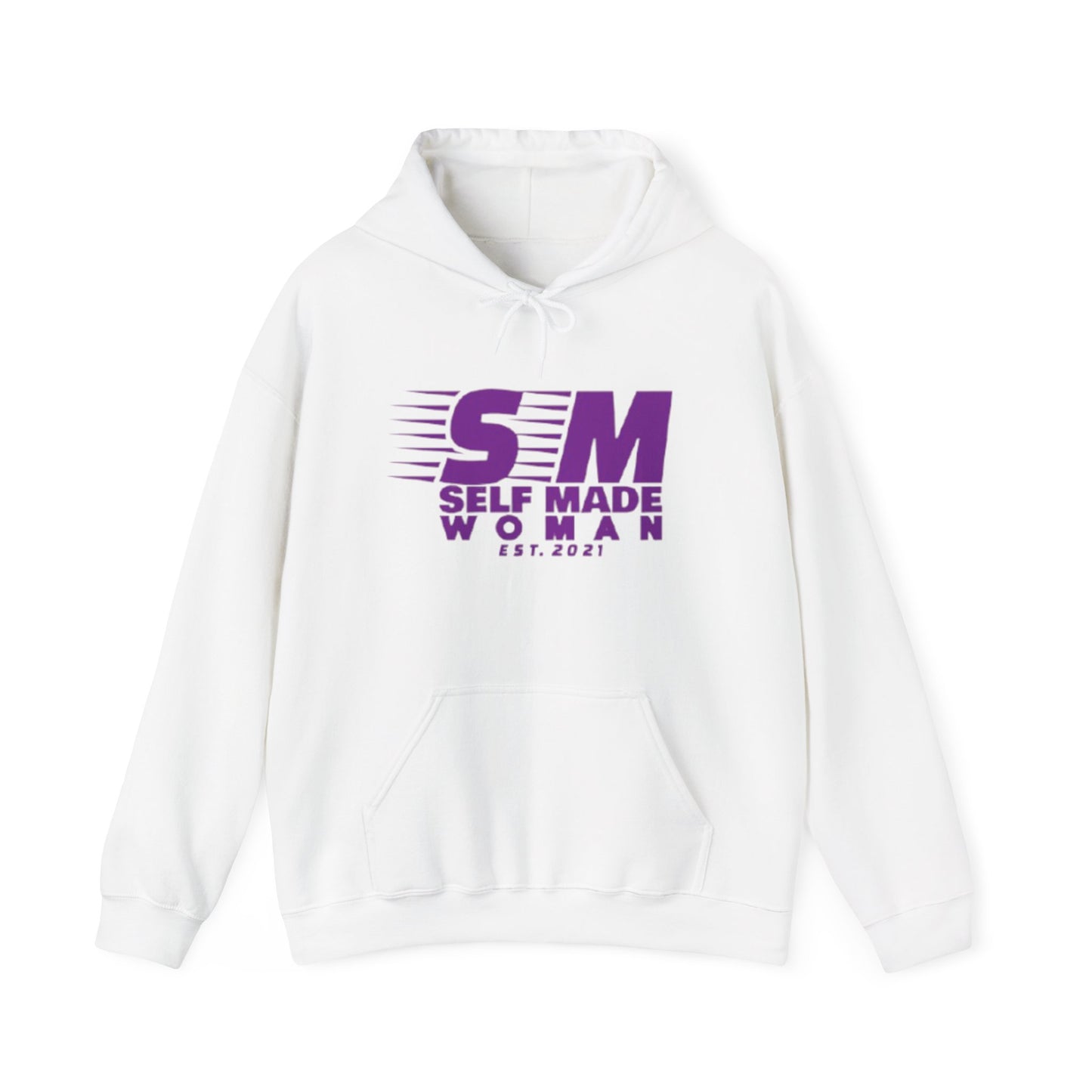 Self Made Woman Hoodie, Empowerment Sweatshirt, Gift for Entrepreneur, Women's Fashion, EST. 2021 Apparel, Cozy Motivation Sweatshirt