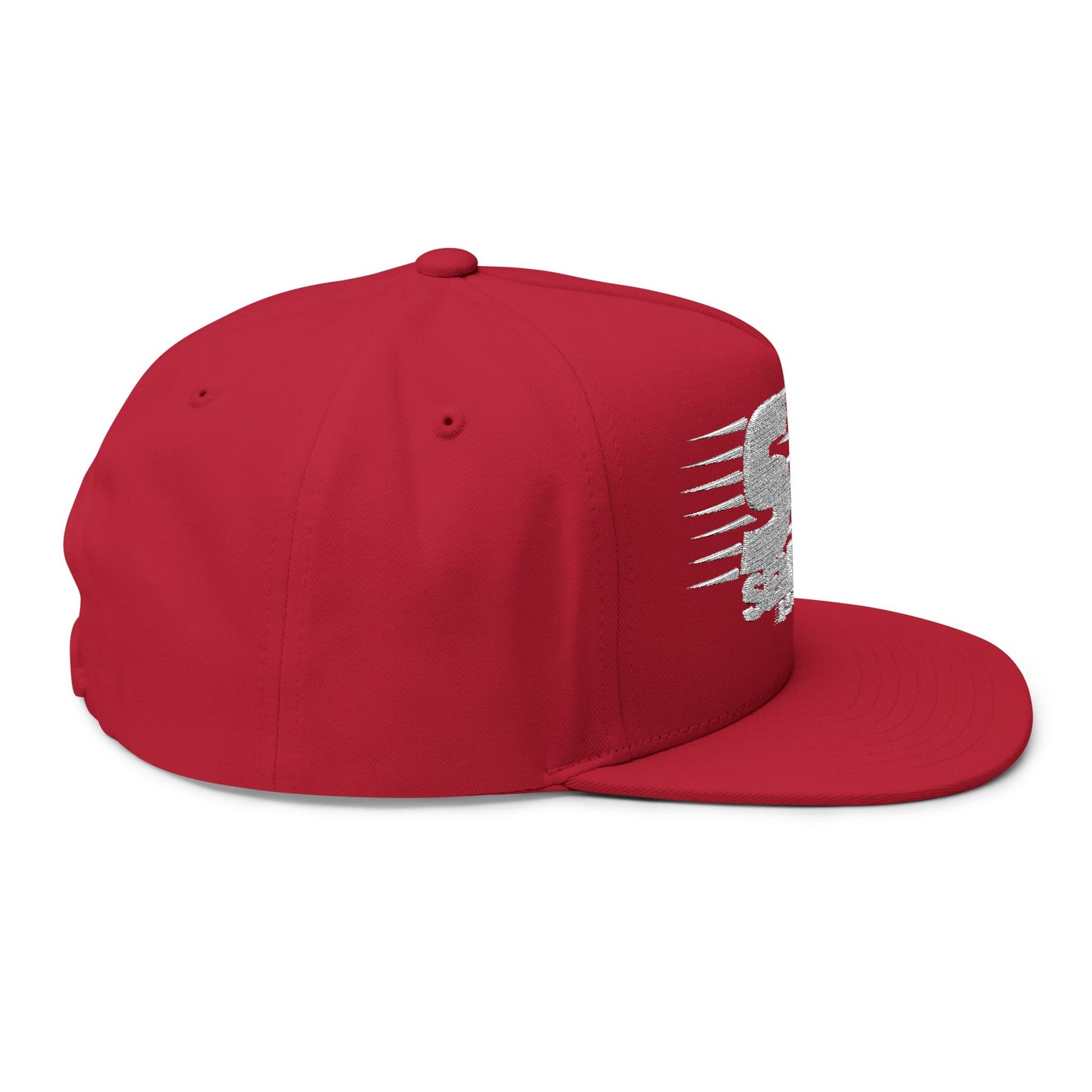 Self Made Flat Bill Cap - Stylish Embroidered Snapback for Trendsetters