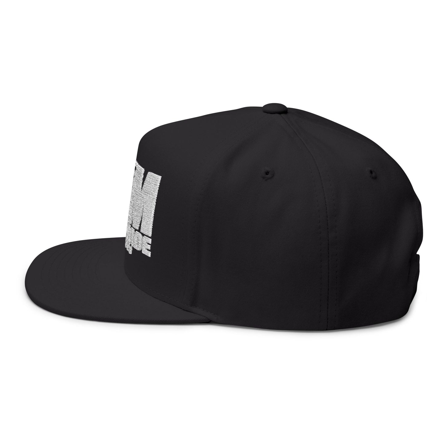 Self Made Flat Bill Cap - Stylish Embroidered Snapback for Trendsetters