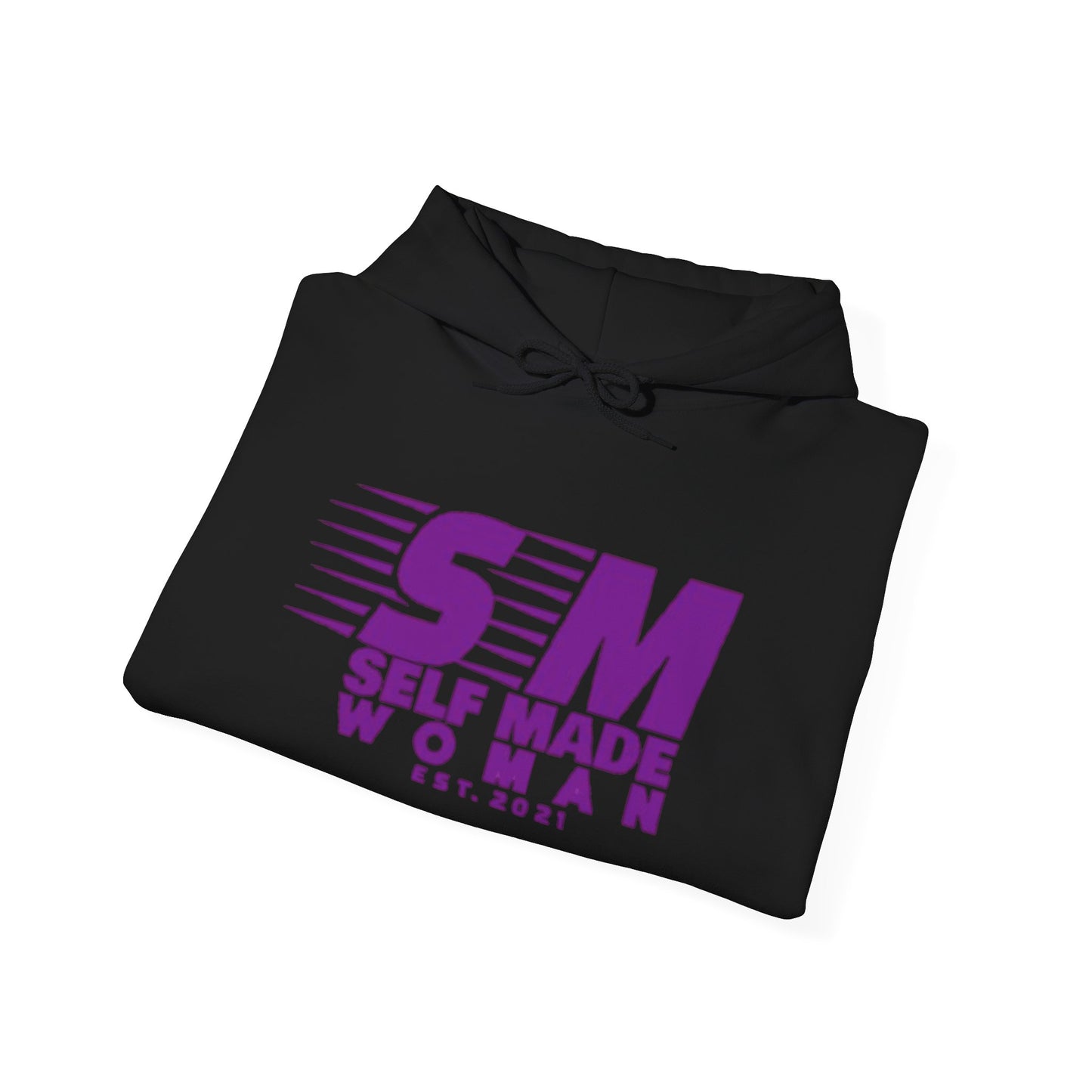 Self Made Woman Hoodie, Empowerment Sweatshirt, Gift for Entrepreneur, Women's Fashion, EST. 2021 Apparel, Cozy Motivation Sweatshirt