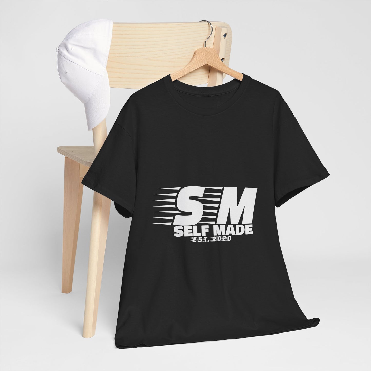 Self Made Unisex Heavy Cotton Tee - Inspirational Graphic T-Shirt