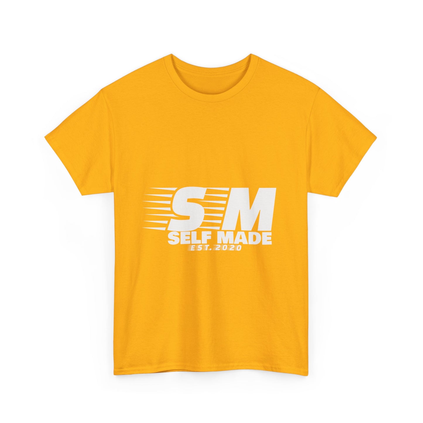 Self Made Unisex Heavy Cotton Tee - Inspirational Graphic T-Shirt