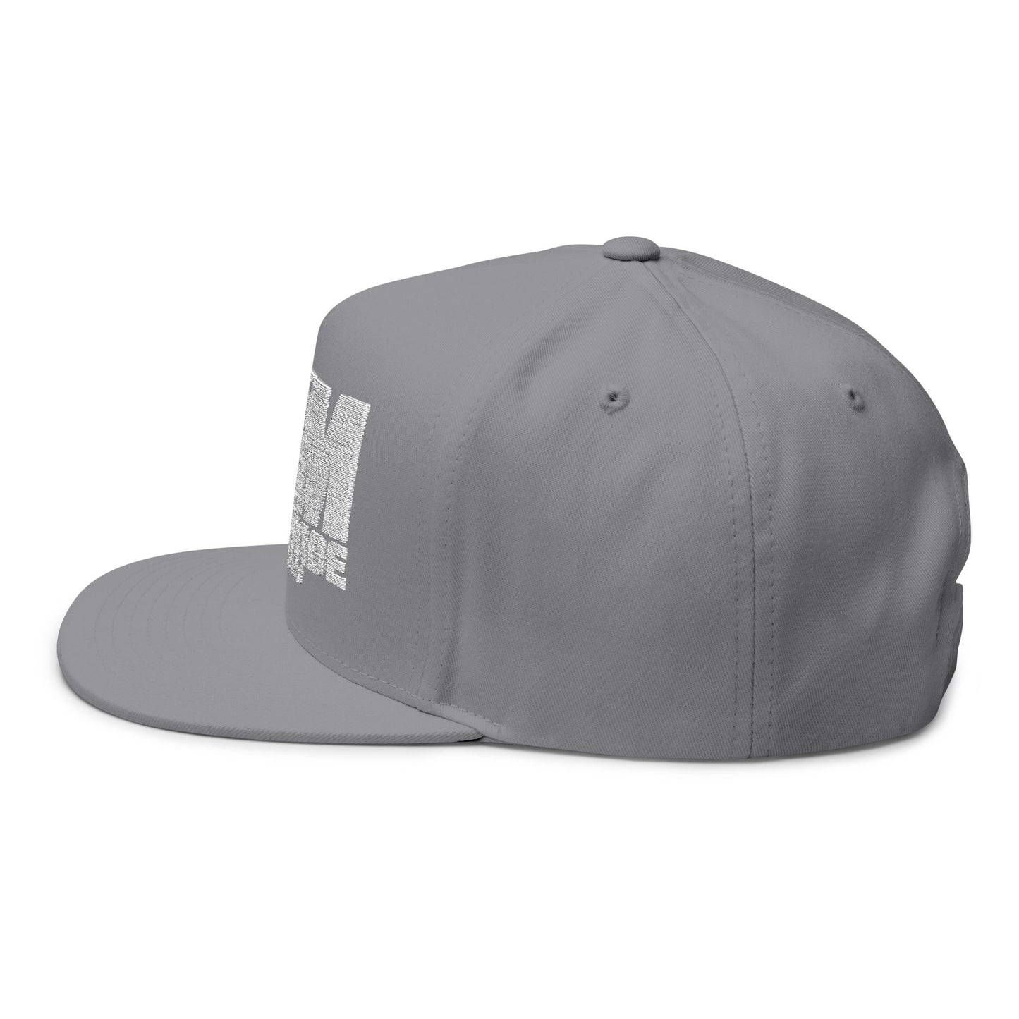 Self Made Flat Bill Cap - Stylish Embroidered Snapback for Trendsetters
