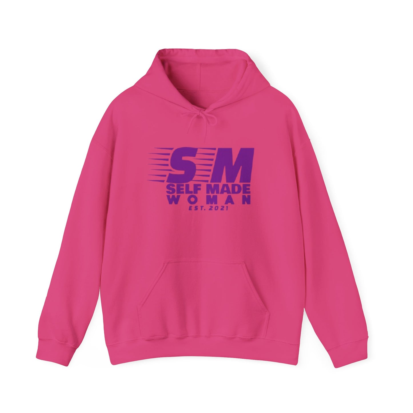 Self Made Woman Hoodie, Empowerment Sweatshirt, Gift for Entrepreneur, Women's Fashion, EST. 2021 Apparel, Cozy Motivation Sweatshirt