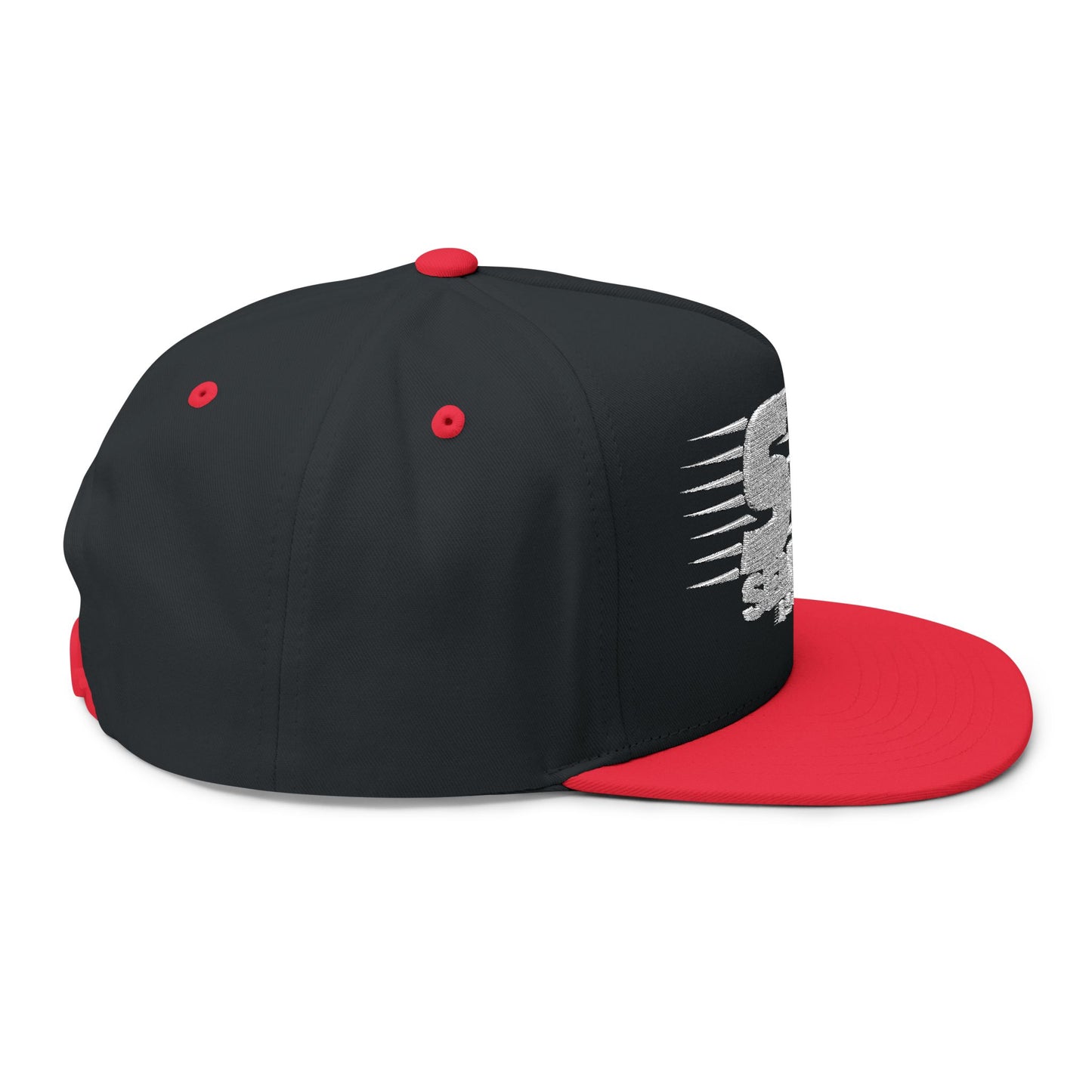 Self Made Flat Bill Cap - Stylish Embroidered Snapback for Trendsetters