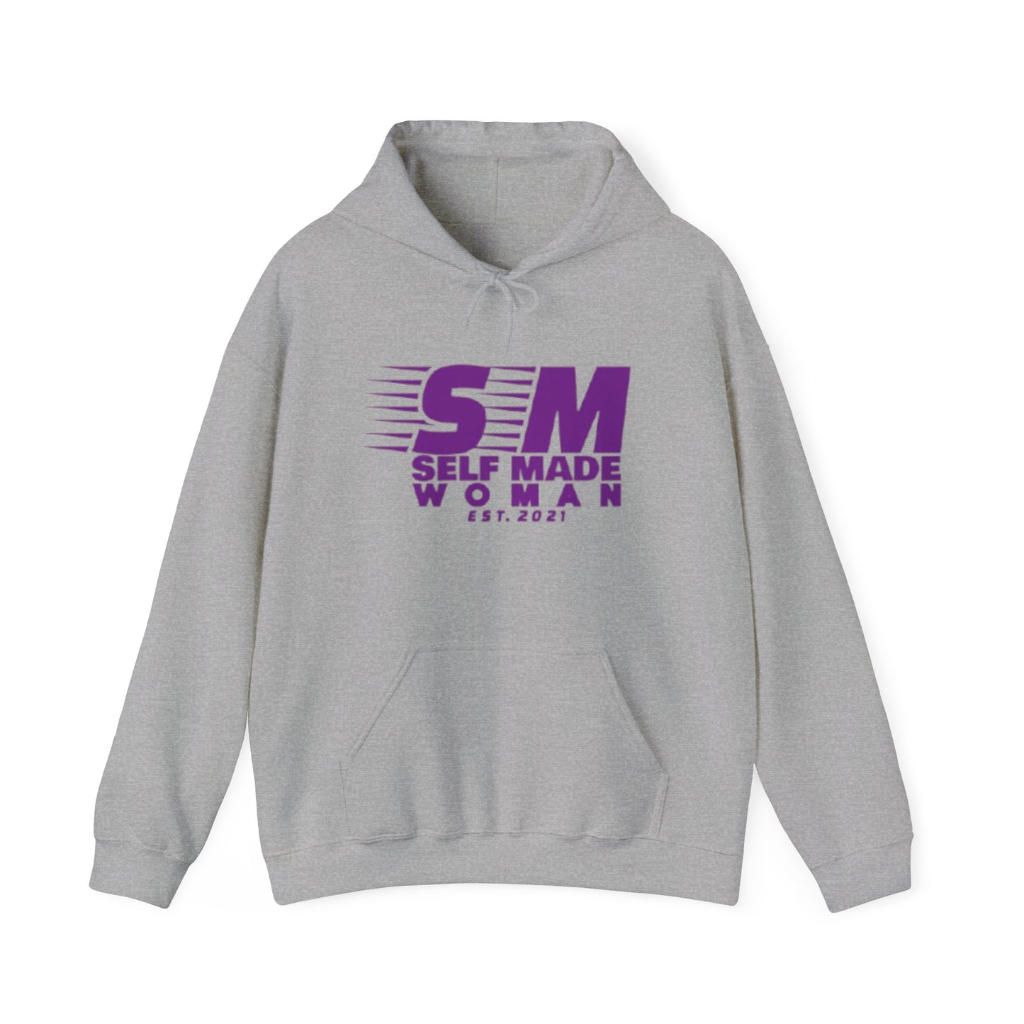 Self Made Woman Hoodie, Empowerment Sweatshirt, Gift for Entrepreneur, Women's Fashion, EST. 2021 Apparel, Cozy Motivation Sweatshirt