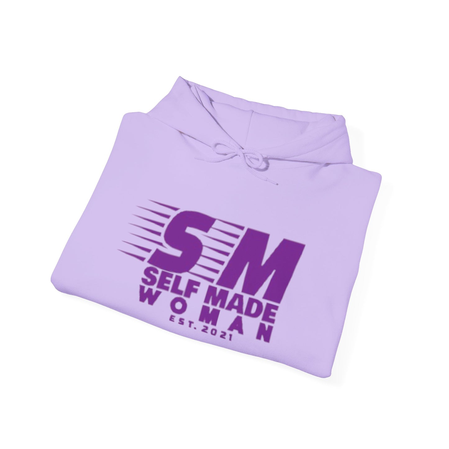 Self Made Woman Hoodie, Empowerment Sweatshirt, Gift for Entrepreneur, Women's Fashion, EST. 2021 Apparel, Cozy Motivation Sweatshirt