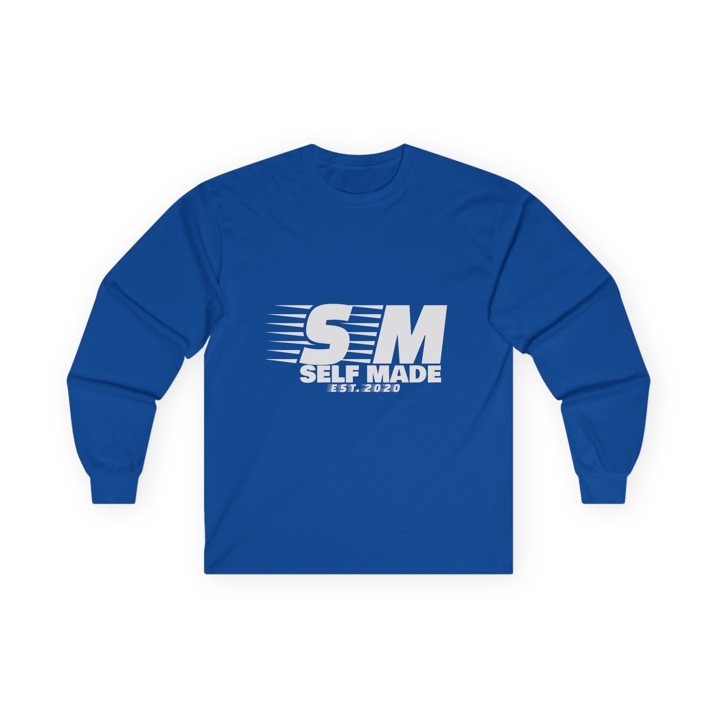 Self Made Unisex Long Sleeve Tee, Motivational Quote Shirt, Comfortable Cotton Top, Casual Wear, Gift for Entrepreneurs