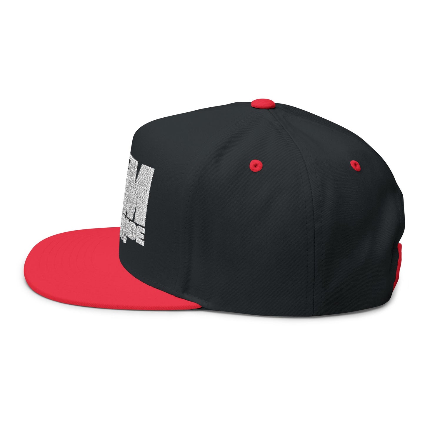 Self Made Flat Bill Cap - Stylish Embroidered Snapback for Trendsetters