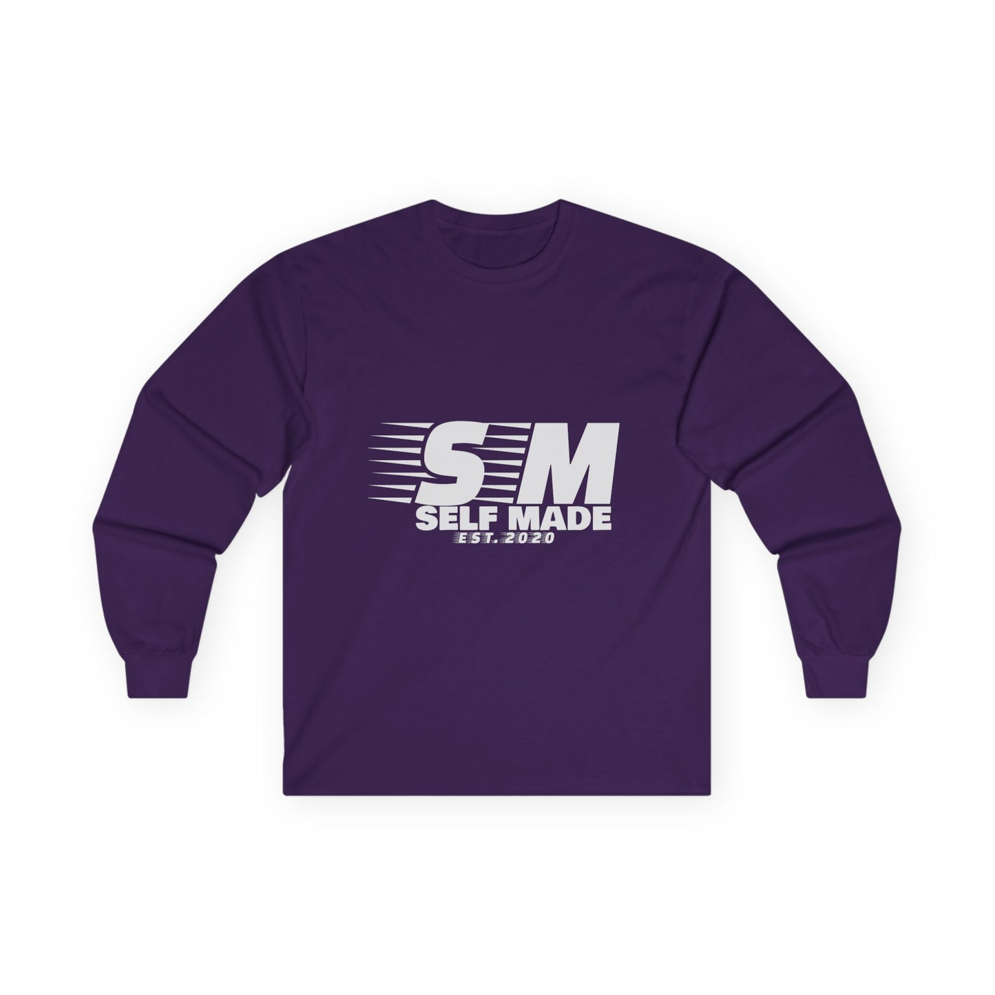 Self Made Unisex Long Sleeve Tee, Motivational Quote Shirt, Comfortable Cotton Top, Casual Wear, Gift for Entrepreneurs