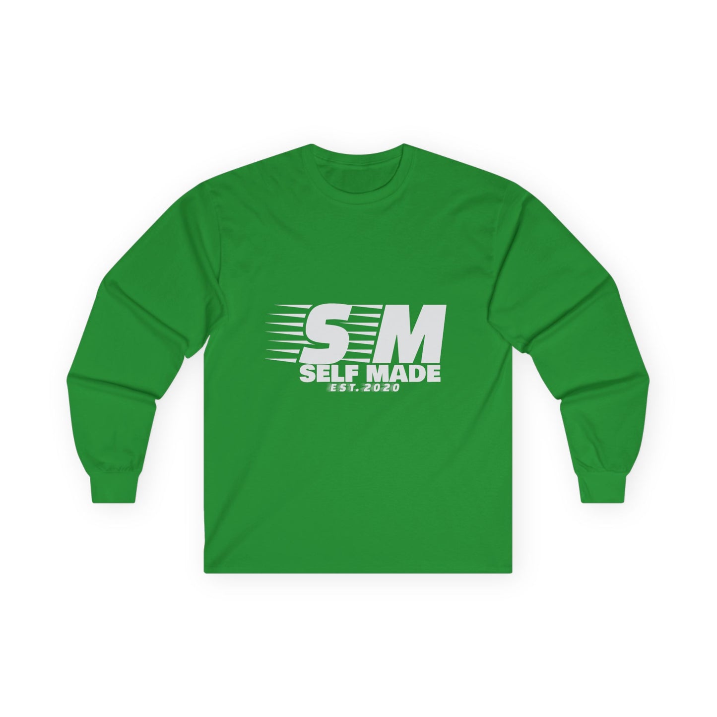 Self Made Unisex Long Sleeve Tee, Motivational Quote Shirt, Comfortable Cotton Top, Casual Wear, Gift for Entrepreneurs