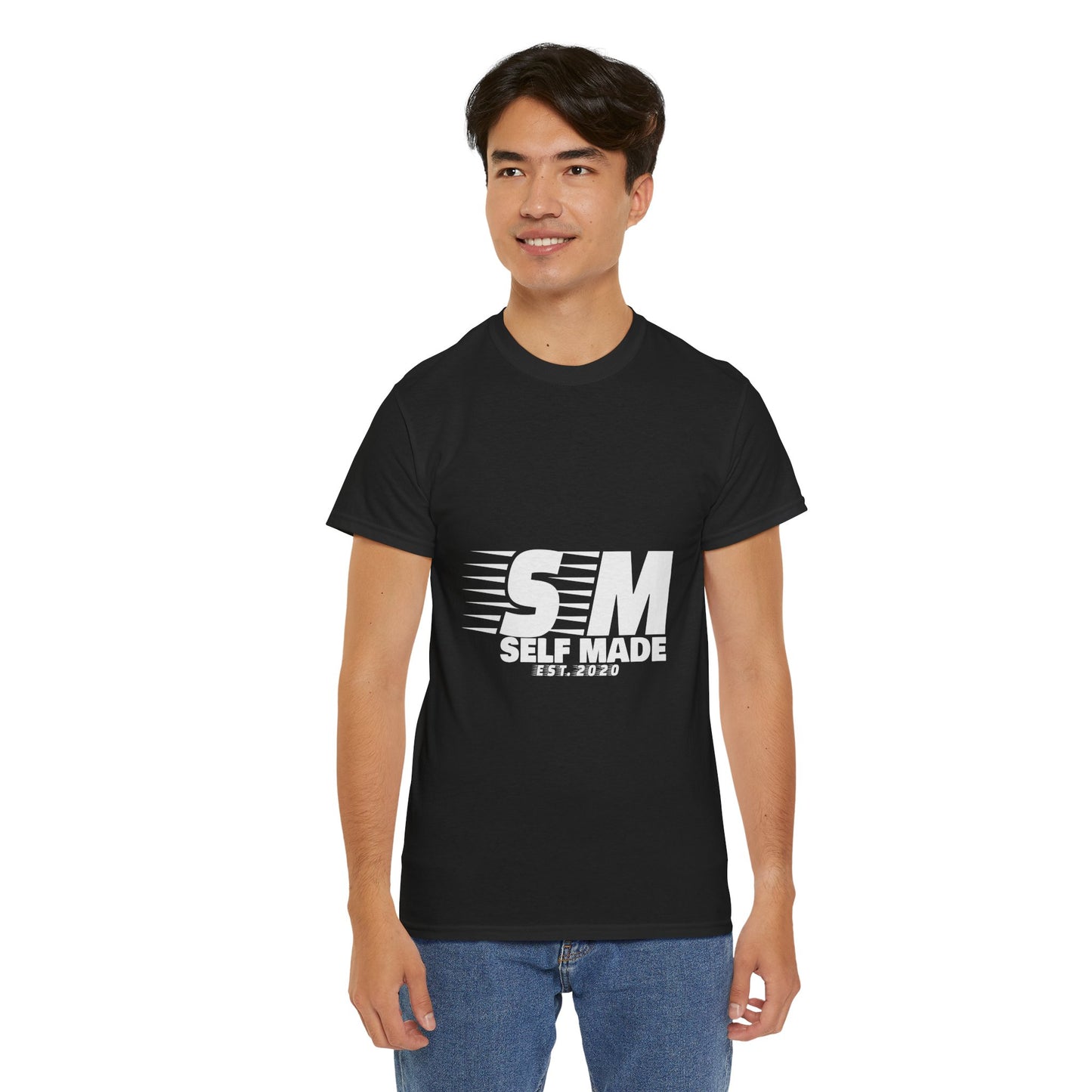 Self Made Unisex Heavy Cotton Tee - Inspirational Graphic T-Shirt