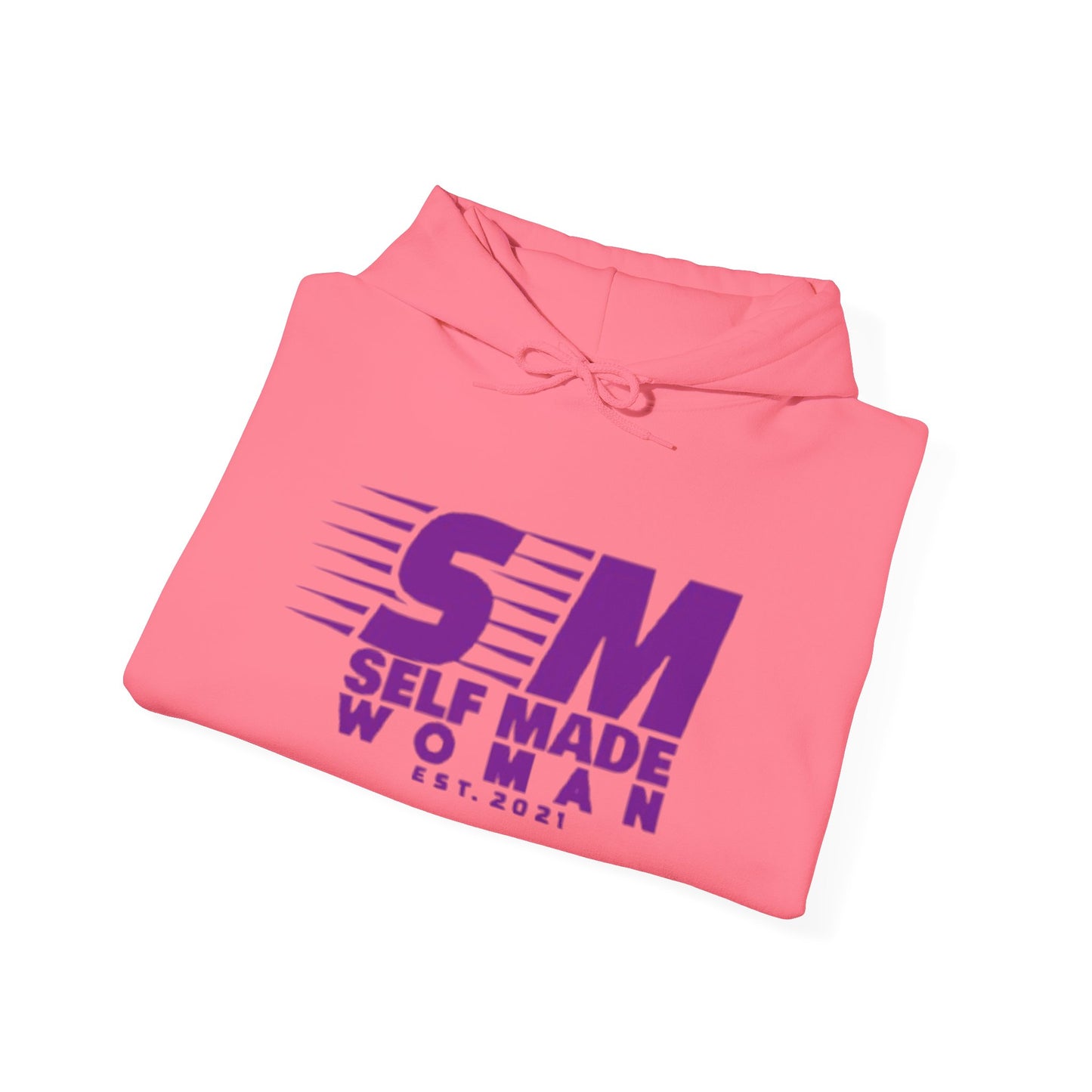 Self Made Woman Hoodie, Empowerment Sweatshirt, Gift for Entrepreneur, Women's Fashion, EST. 2021 Apparel, Cozy Motivation Sweatshirt