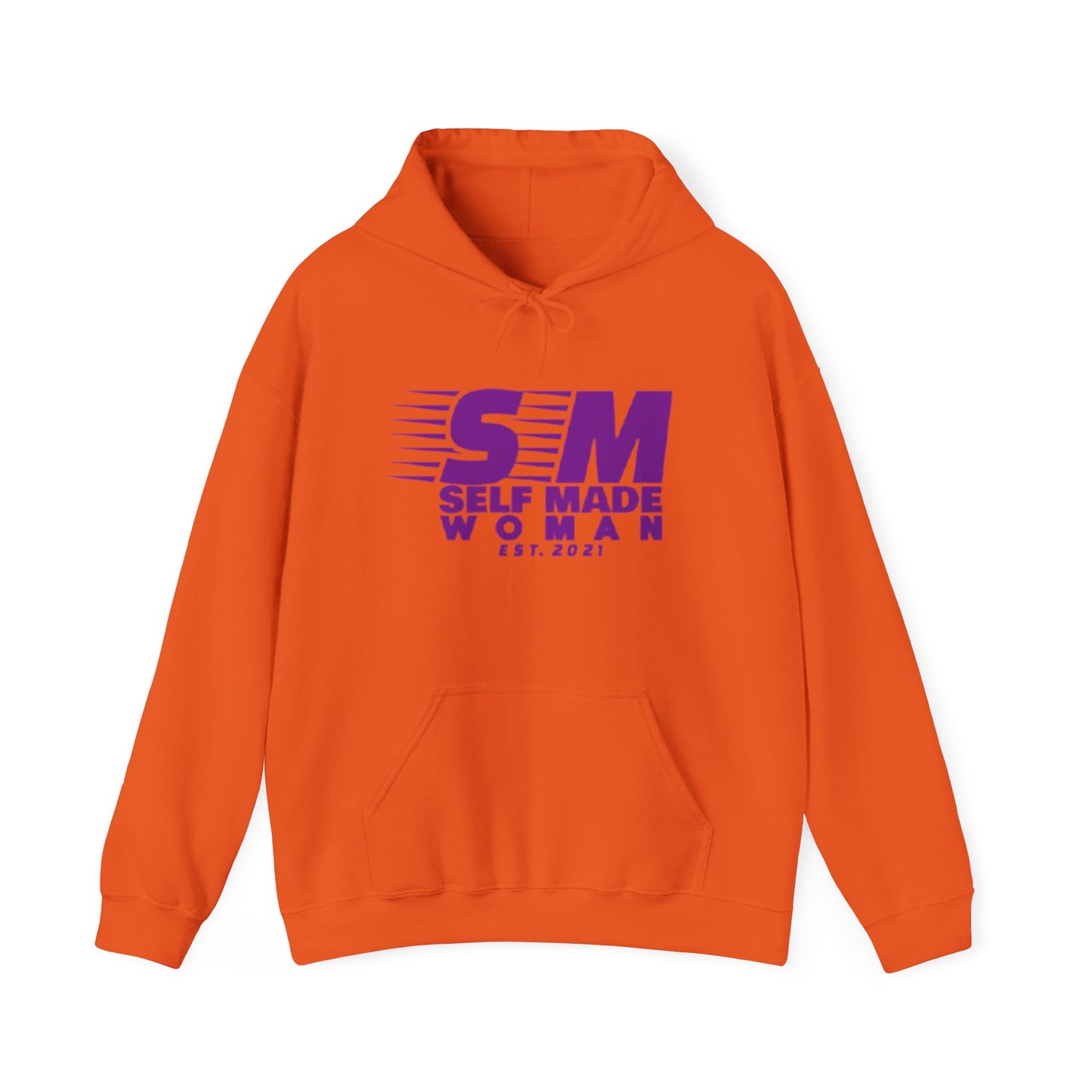 Self Made Woman Hoodie, Empowerment Sweatshirt, Gift for Entrepreneur, Women's Fashion, EST. 2021 Apparel, Cozy Motivation Sweatshirt